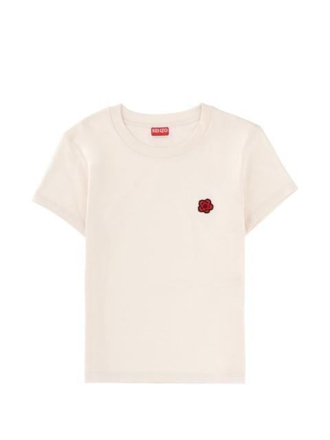 KENZO flower-appliqué T-shirt