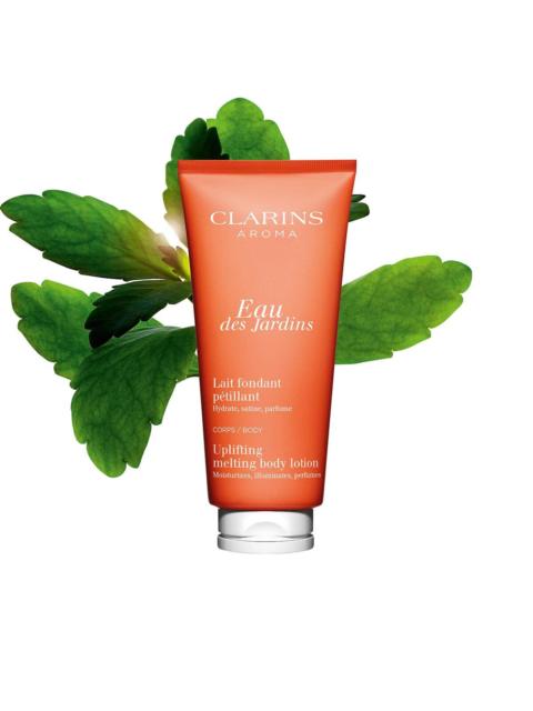 CLARINS Eau des Jardins Uplifting Melting Body Lotion