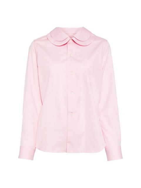 Comme des Garçons GIRL double-collar shirt
