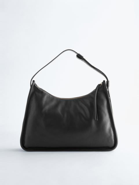 & Other Stories Leather Tote Bag