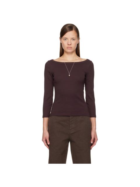 FLORE FLORE Brown Steffi T-shirt