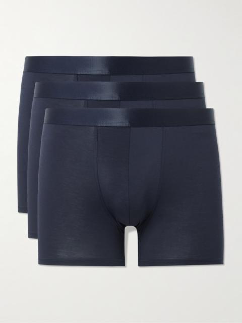 CDLP Three-Pack Stretch-Lyocell Boxer Briefs