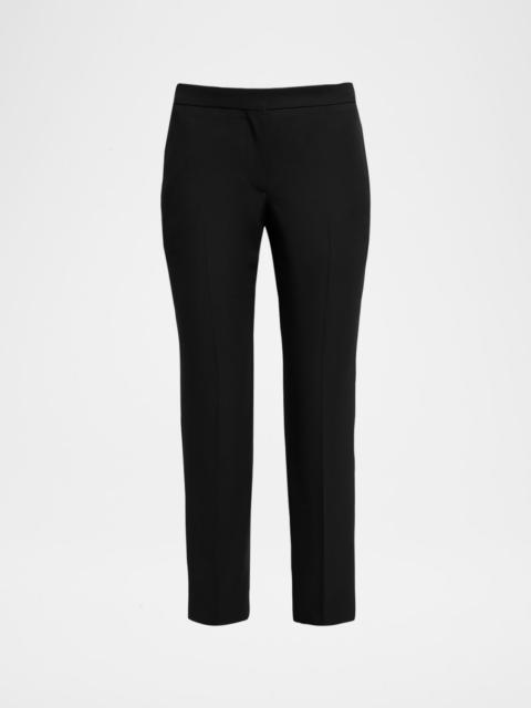 Alexander McQueen Cropped Cigarette Trousers