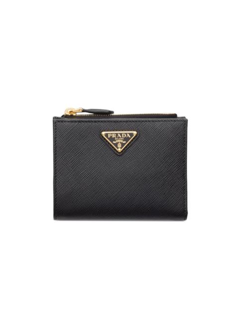 Prada Women's Small Saffiano Leather Wallet - Black