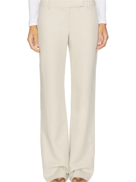 Enza Costa Twill Minimal Trouser