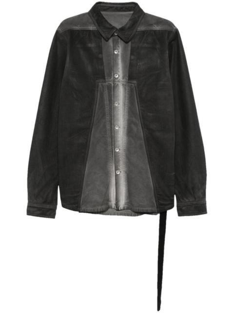 Rick Owens DRKSHDW Splintered shirt