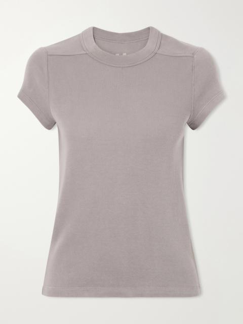 Rick Owens Level Cropped Cotton-jersey T-shirt