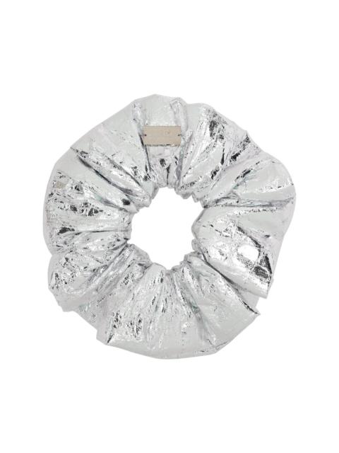 MM6 Maison Margiela Silver Scrancy Scrunchie