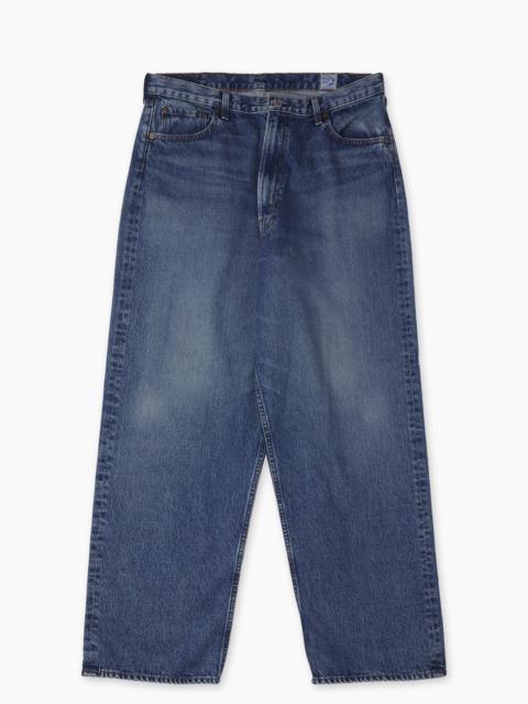 orSlow ORSLOW 100 SUPER DAD'S FIT DENIM PANTS USED WASH INDIGO