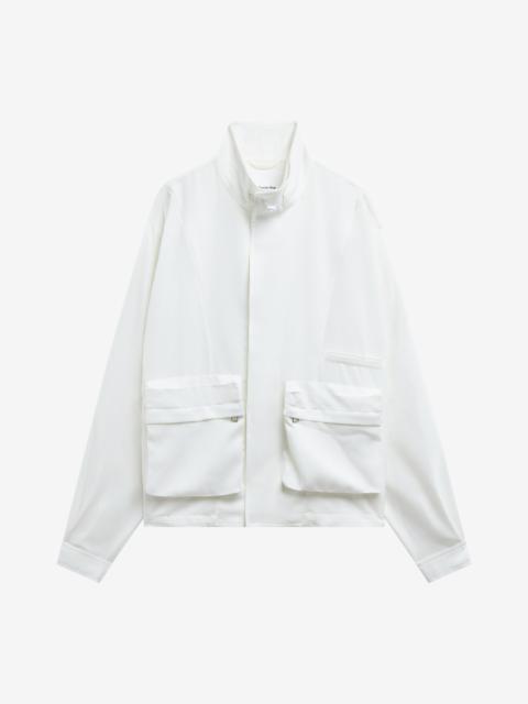 The Frankie Shop Breya Fluid Jacket - White