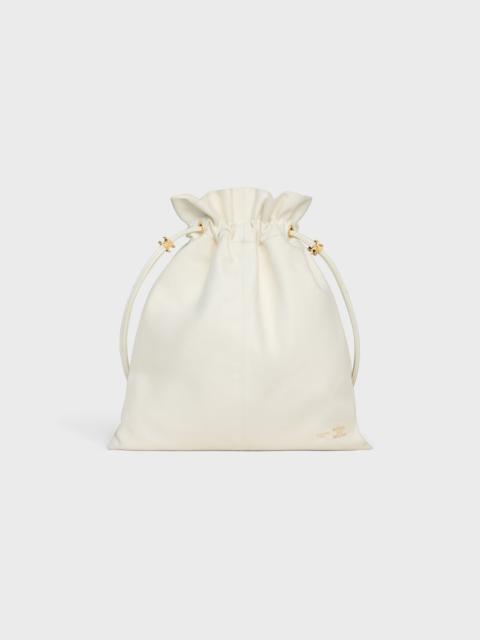 CELINE SMALL CRYSTAL POUCH IN LAMBSKIN