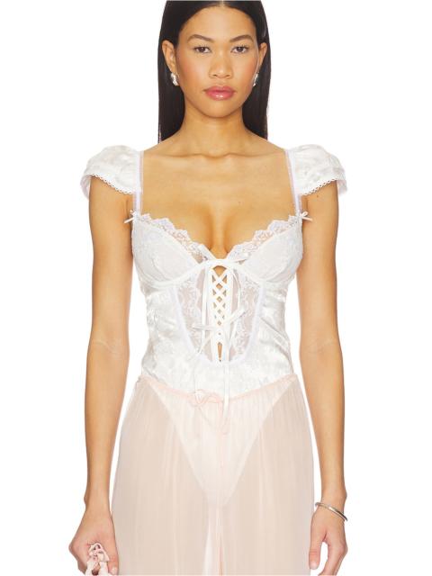 For Love & Lemons Rita Rose Bodysuit