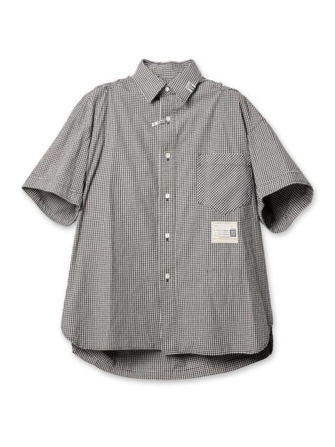 Maison MIHARAYASUHIRO SHAWL LAYERED H/S SHIRTS