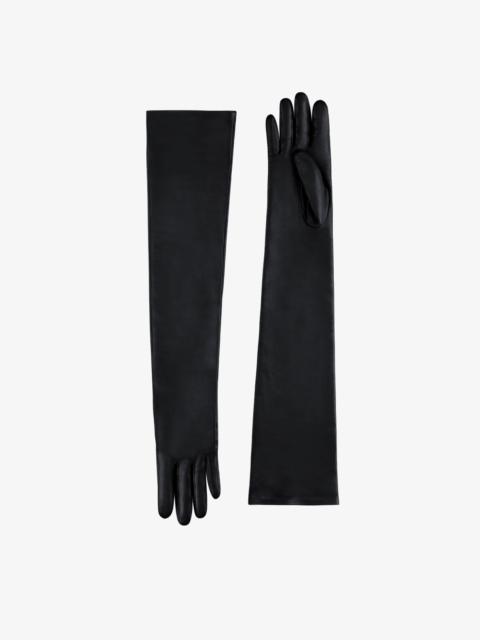 Givenchy Long gloves in smooth leather