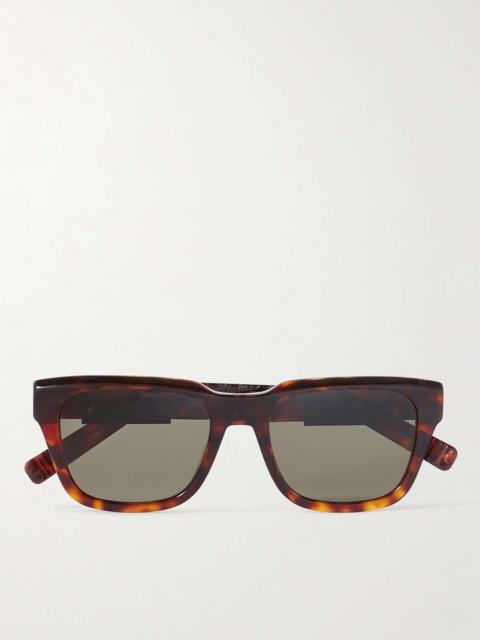 Dior DiorB23 S1I Square-Frame Tortoiseshell Acetate Sunglasses