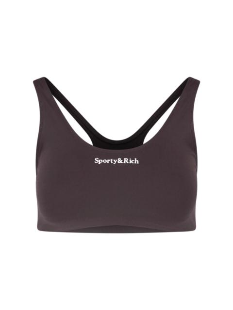Sporty & Rich LOGO SPORTS BRALETTE