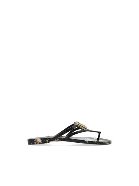 Dolce & Gabbana logo-detail flip-flops