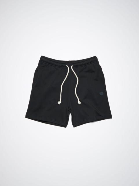 Acne Studios Cotton sweat shorts - Black