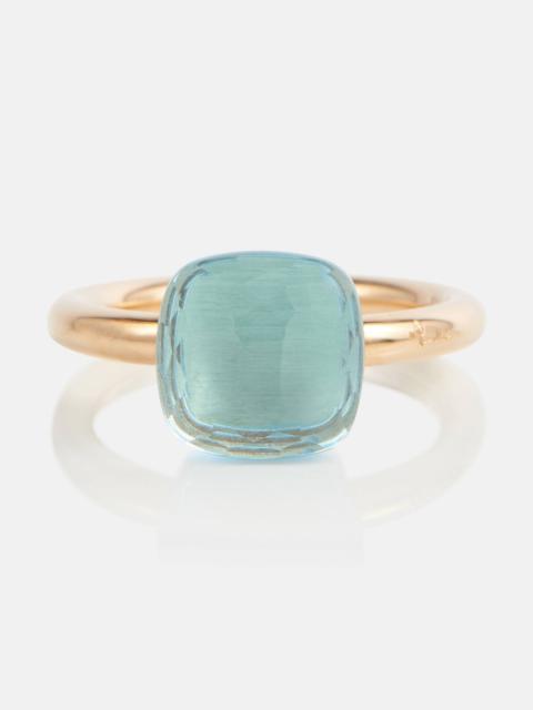 Pomellato Nudo 18kt gold ring with topaz