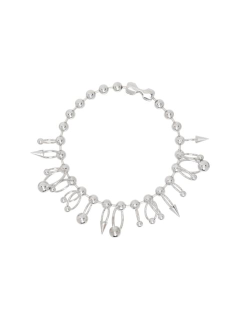 Jean Paul Gaultier Silver 'The Ball' Necklace