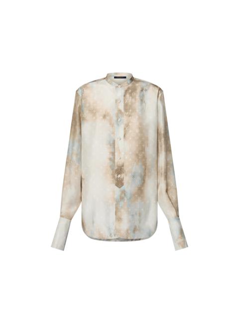 Louis Vuitton Collarless Monogram Cloud Shirt