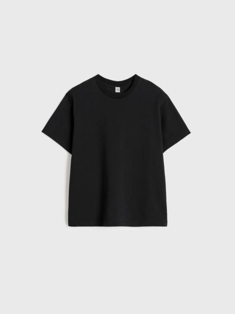 Classic cotton tee black