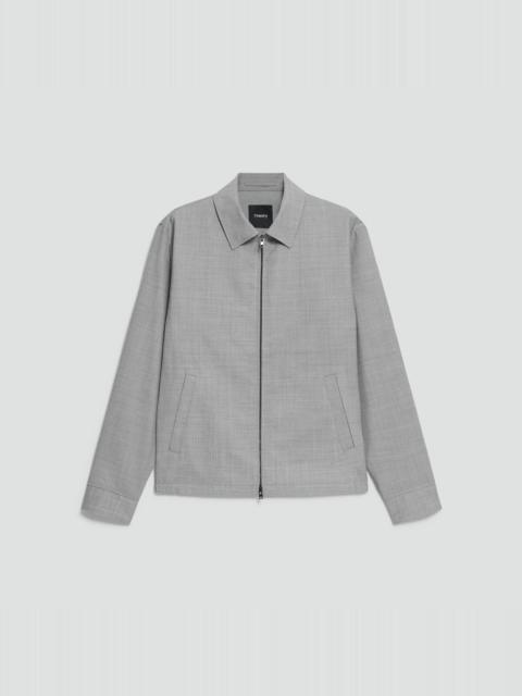 Theory Blouson Zip Jacket in Motion Wool