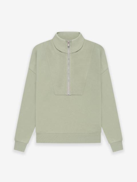 ESSENTIALS Womens 1/2 Zip Pullover