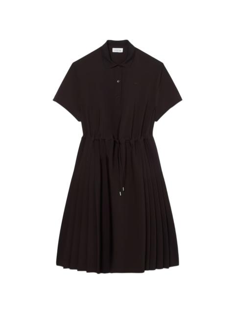 LACOSTE pleated midi dress