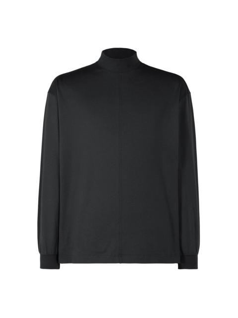 ISSEY MIYAKE Black Turtleneck Top