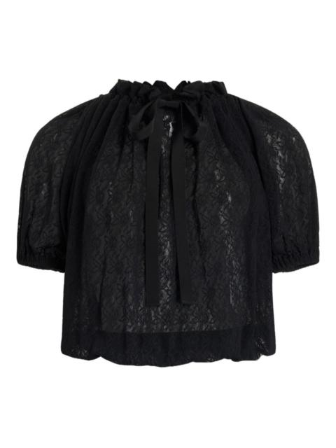 PATOU lace blouse