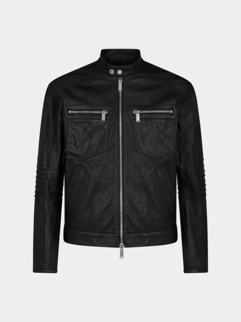 DSQUARED2 RIDER LEATHER JACKET