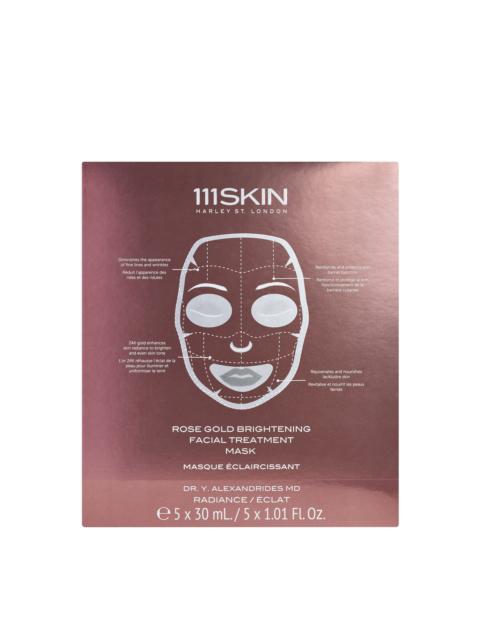 111SKIN Rose Gold Brightening 5-Piece Facial Treatment Mask Set