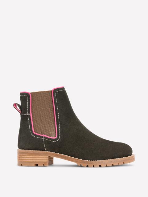 BODEN Freya Chelsea Boots-Dark Moss
