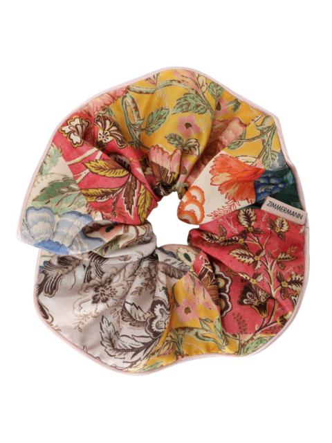 Zimmermann DOUBLE FACED SILK SCRUNCHIE