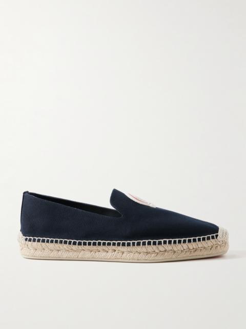 Christian Louboutin 나노 로고 - 의류 캔버스 Espadrilles