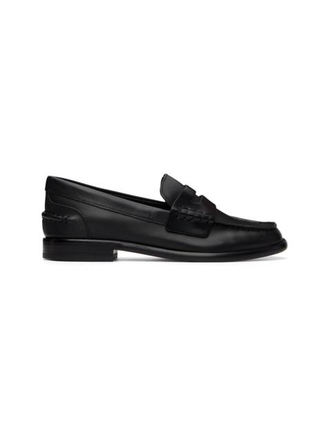rag & bone Black Carter Leather Loafers