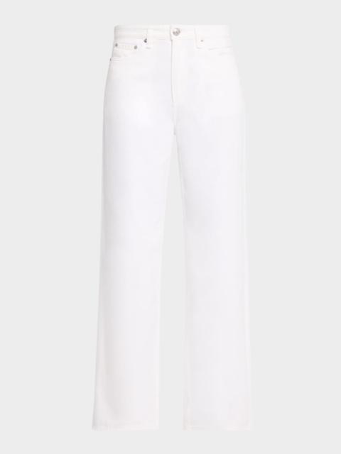 rag & bone Featherweight Logan Mid-Rise Wide Jeans