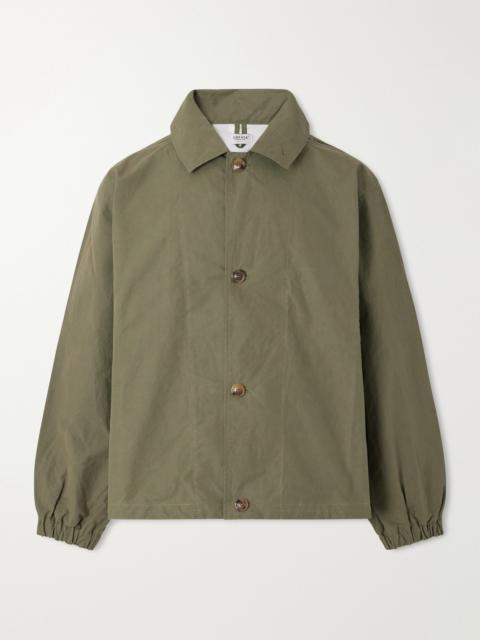 GHIAIA Waxed Cotton-Canvas Jacket