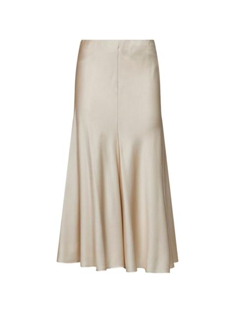 Brunello Cucinelli bias-cut flared skirt