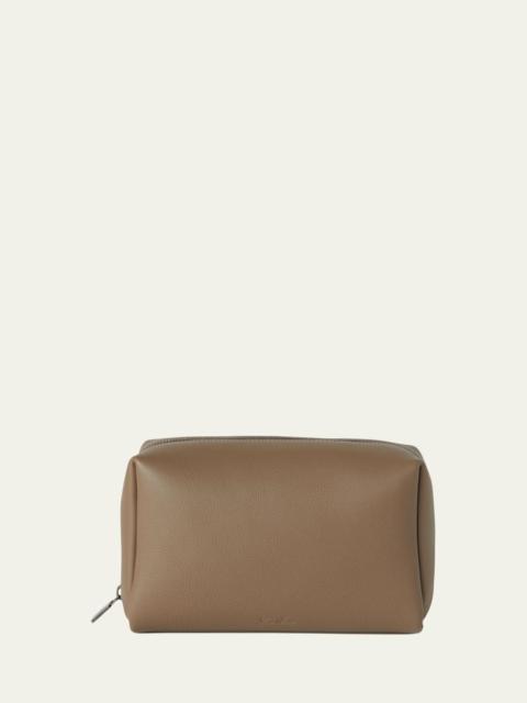 Loro Piana Men's Medium Leather Travel Pouch