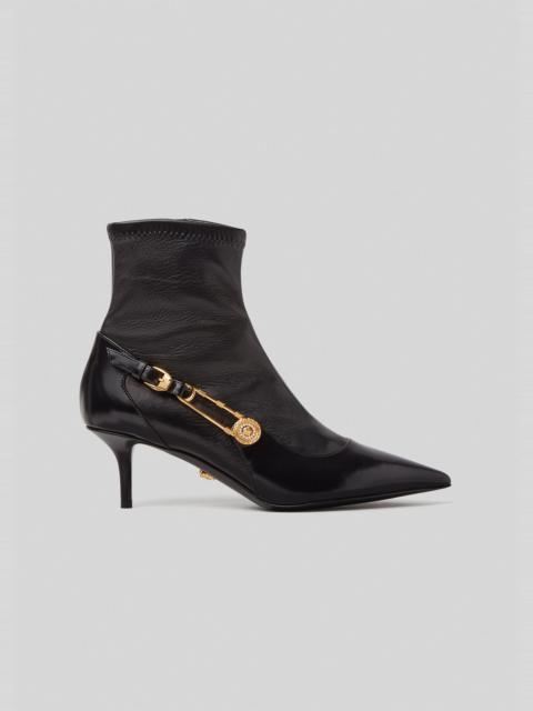 VERSACE Safety Pin Ankle Boots