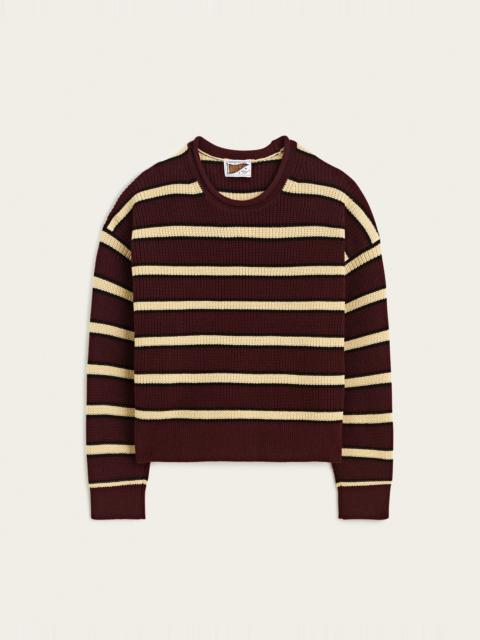 Madewell The Arden Crewneck Sweater in 100% Cotton