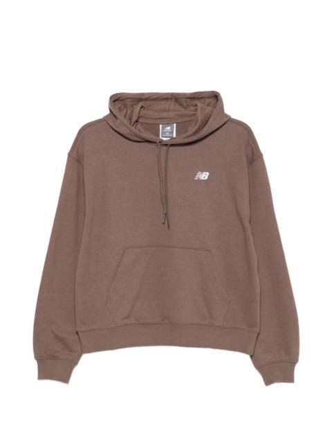 New Balance logo-detail hoodie