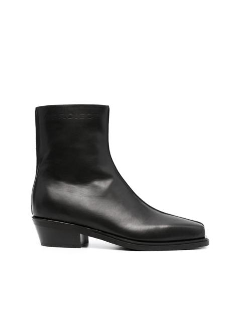 Y/Project Paris' Best 50mm leather boots