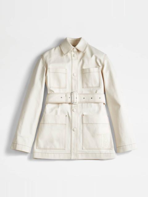 Tod's SAFARI JACKET - BEIGE