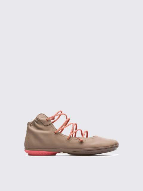 CAMPER Right Beige Ballerinas for Women