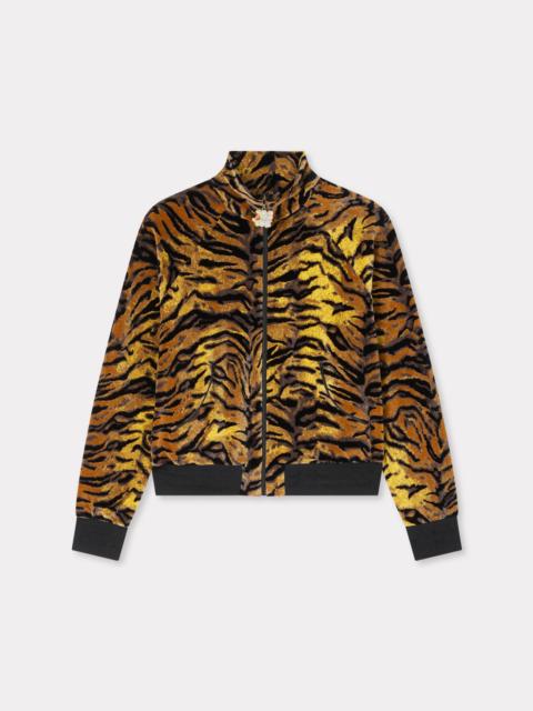 KENZO 'KENZO Tiger' track jacket in velvet jacquard