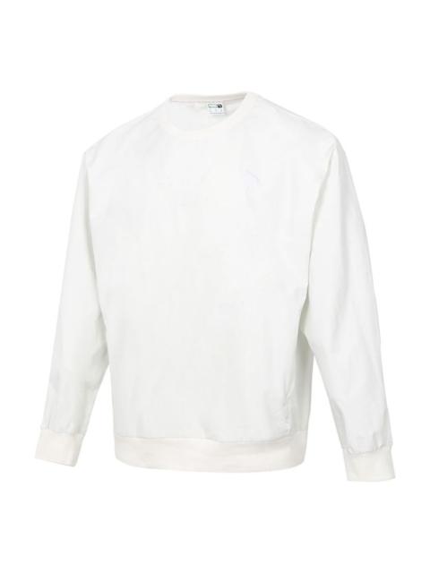 PUMA PUMA Classic Woven Crew Sweatshirt 'White' 530004-05