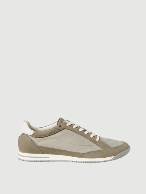 Brunello Cucinelli Nylon and nubuck sneakers